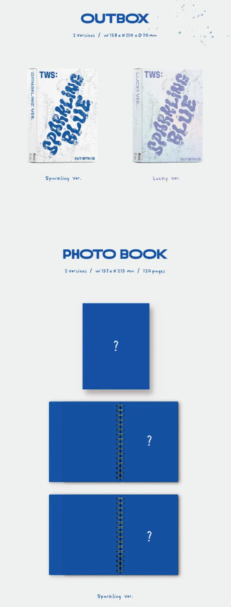 TWS - SPARKLING BLUE (1ST MINI ALBUM)