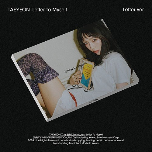 TAEYEON (SNSD) - Letter to Myself (Letter Version) [6TH MINI ALBUM