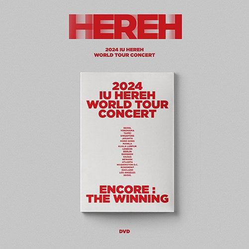 IU - HEREH - 2024 WORLD TOUR CONCERT (BLU-RAY / DVD)