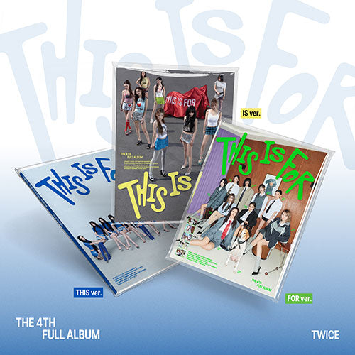 TWICE - THIS IS FOR (4TH ALBUM)
