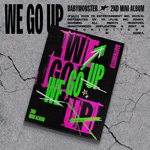 BABYMONSTER - WE GO UP (2ND MINI ALBUM)