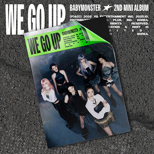 BABYMONSTER - WE GO UP (2ND MINI ALBUM)
