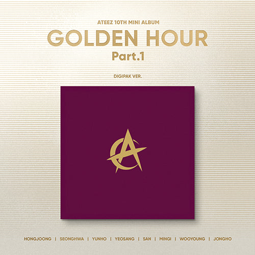 ATEEZ - GOLDEN HOUR : PART. 1 (DIGIPACK VER.)