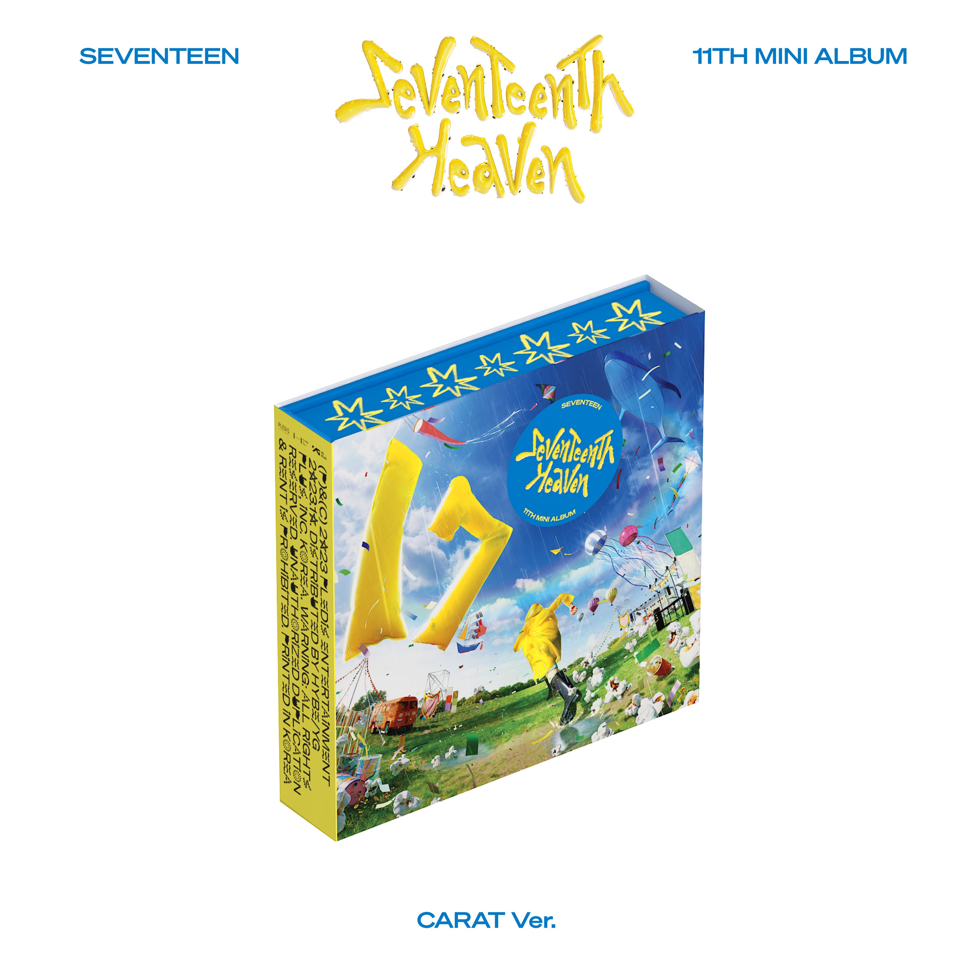 SEVENTEEN - SEVENTEENTH HEAVEN (CARAT VERSION) [11TH MINI ALBUM