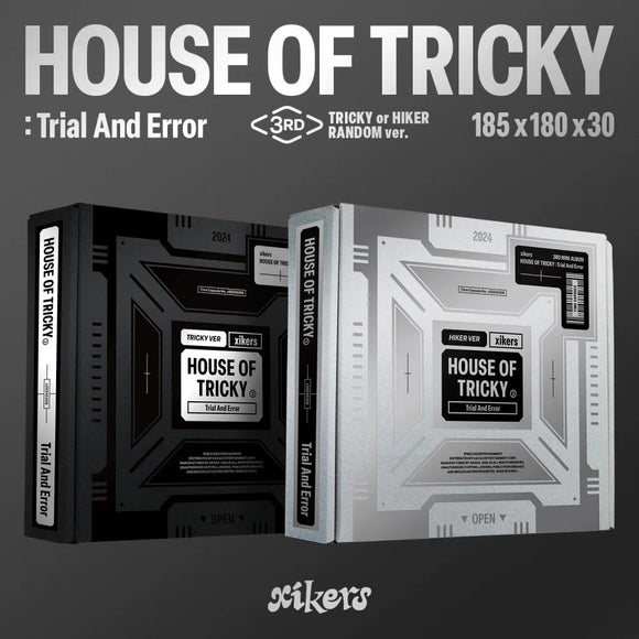 [PRE-ORDER] XIKERS - HOUSE OF TRICKY : TRIAL AND ERROR +  MAKESTAR POB PHOTOCARD