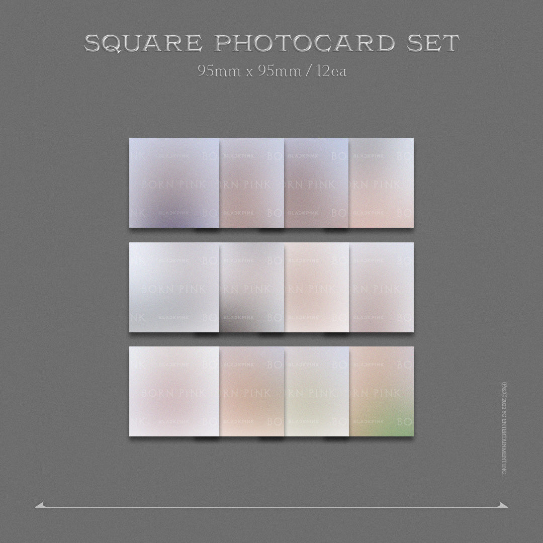 BLACKPINK - BORN PINK (KIT Album)