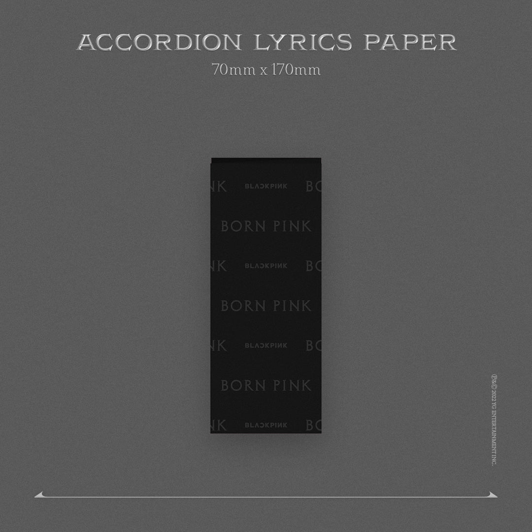 BLACKPINK - BORN PINK (DIGIPACK Ver.)