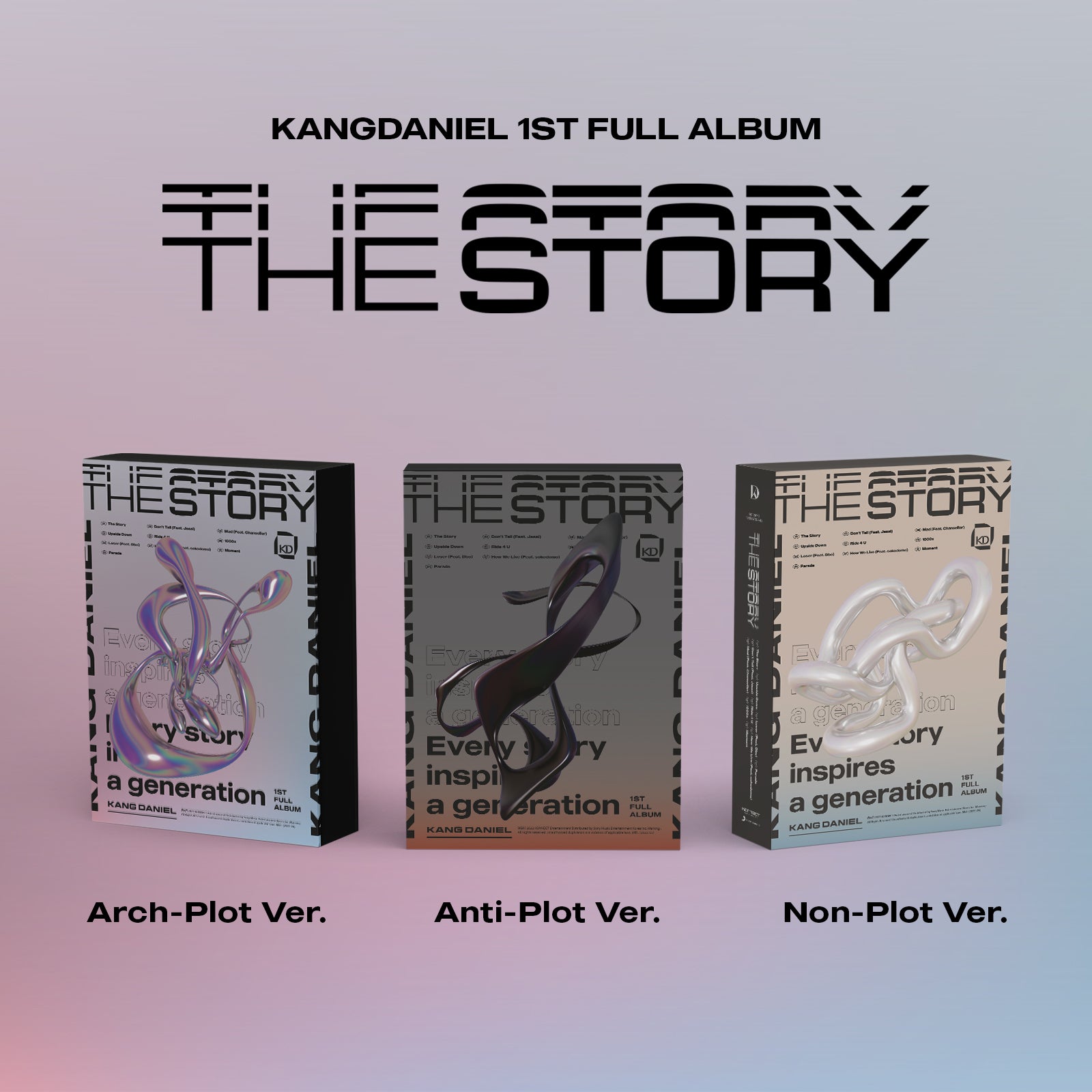 KANG DANIEL - The Story (1st Full Album)