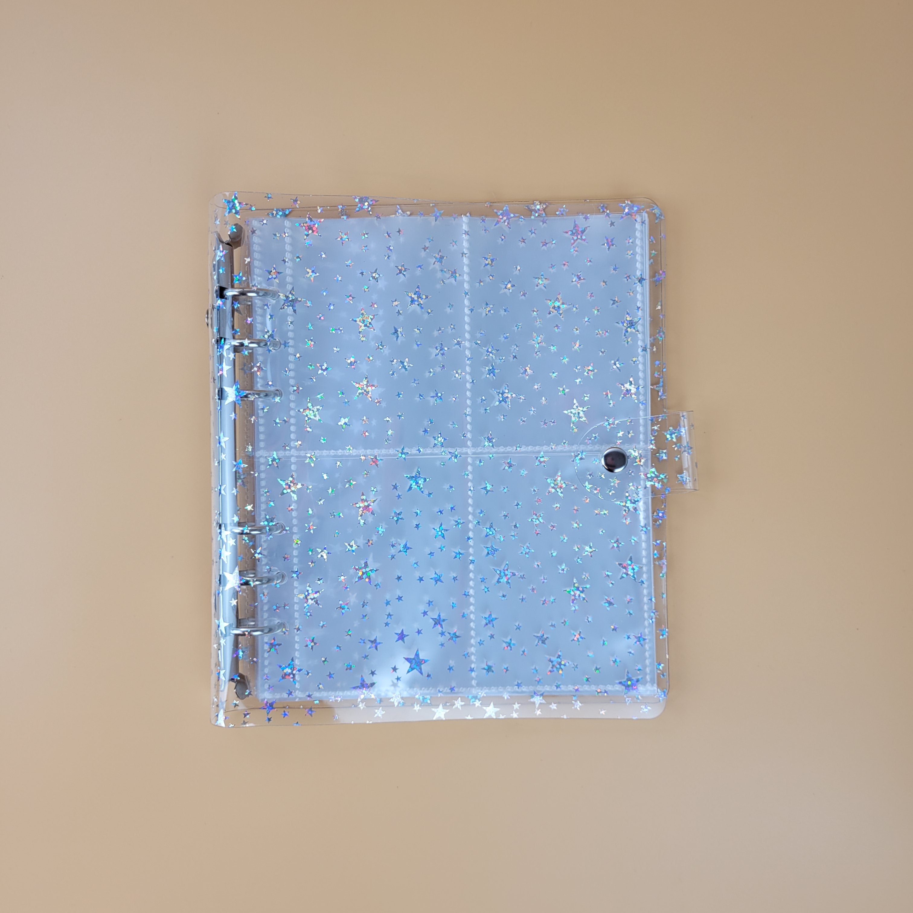 Transparent collection folder for K-Pop photocards