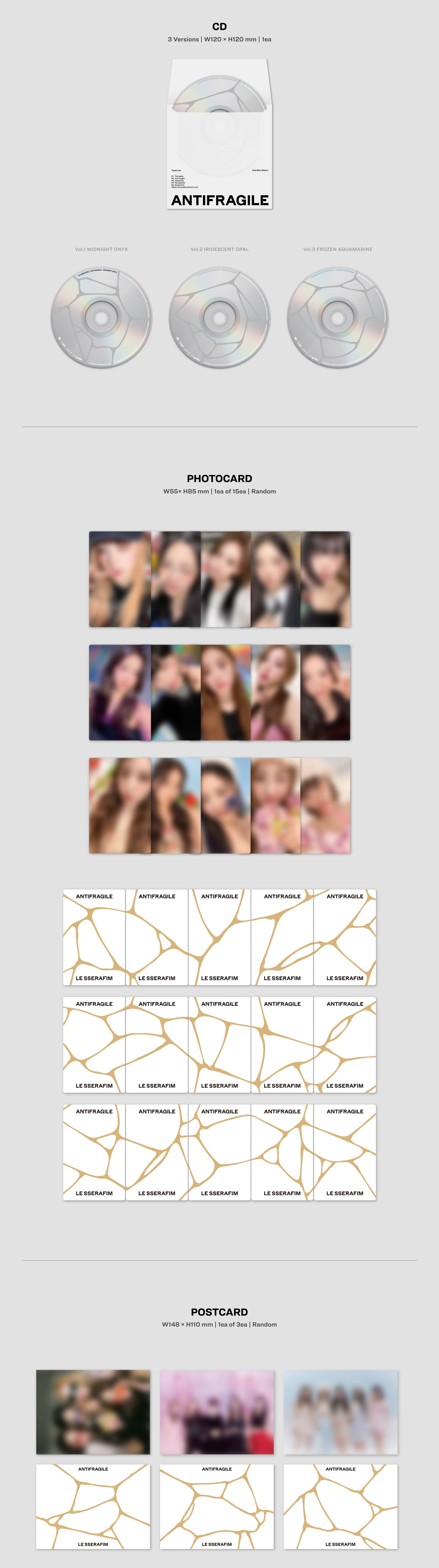 LE SSERAFIM - ANTIFRAGILE