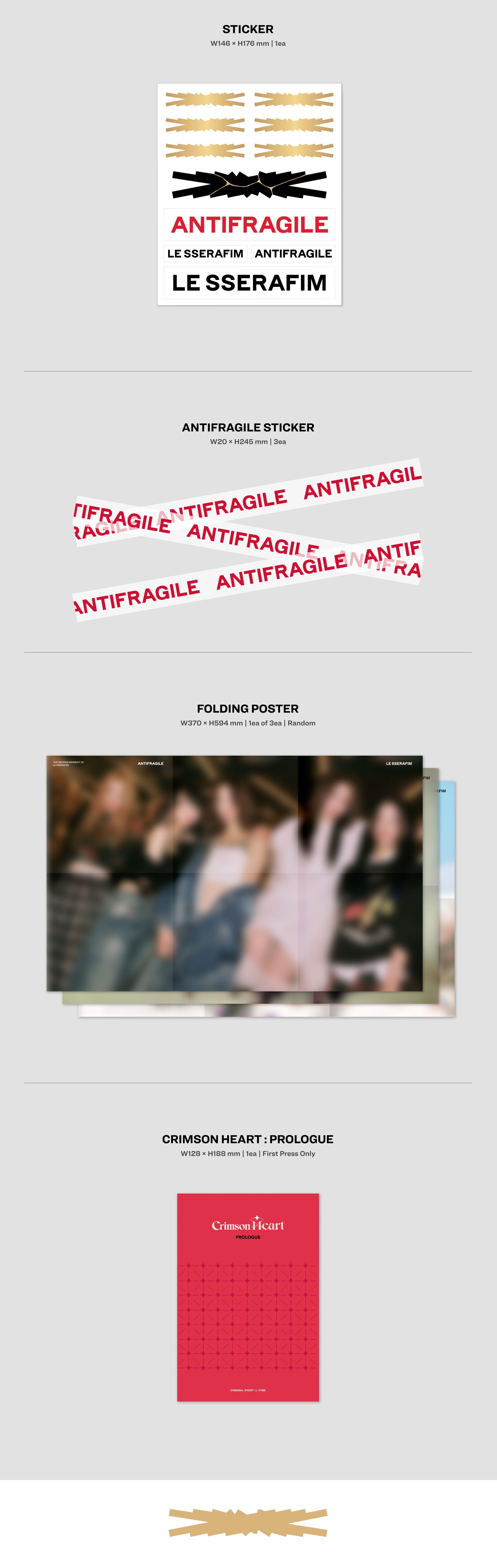 LE SSERAFIM - ANTIFRAGILE