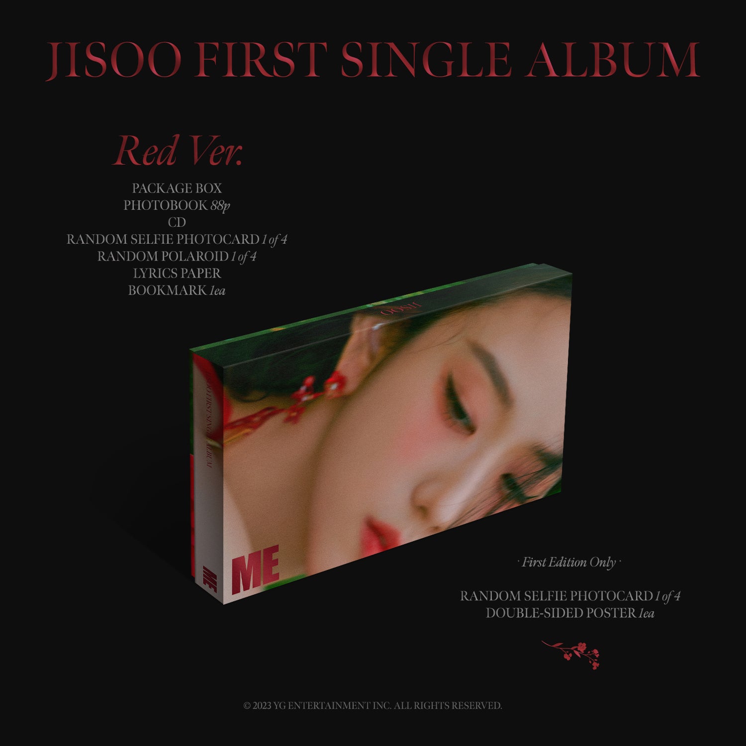 JISOO (BLACKPINK) - ME - 1ST SINGLE ALBUM