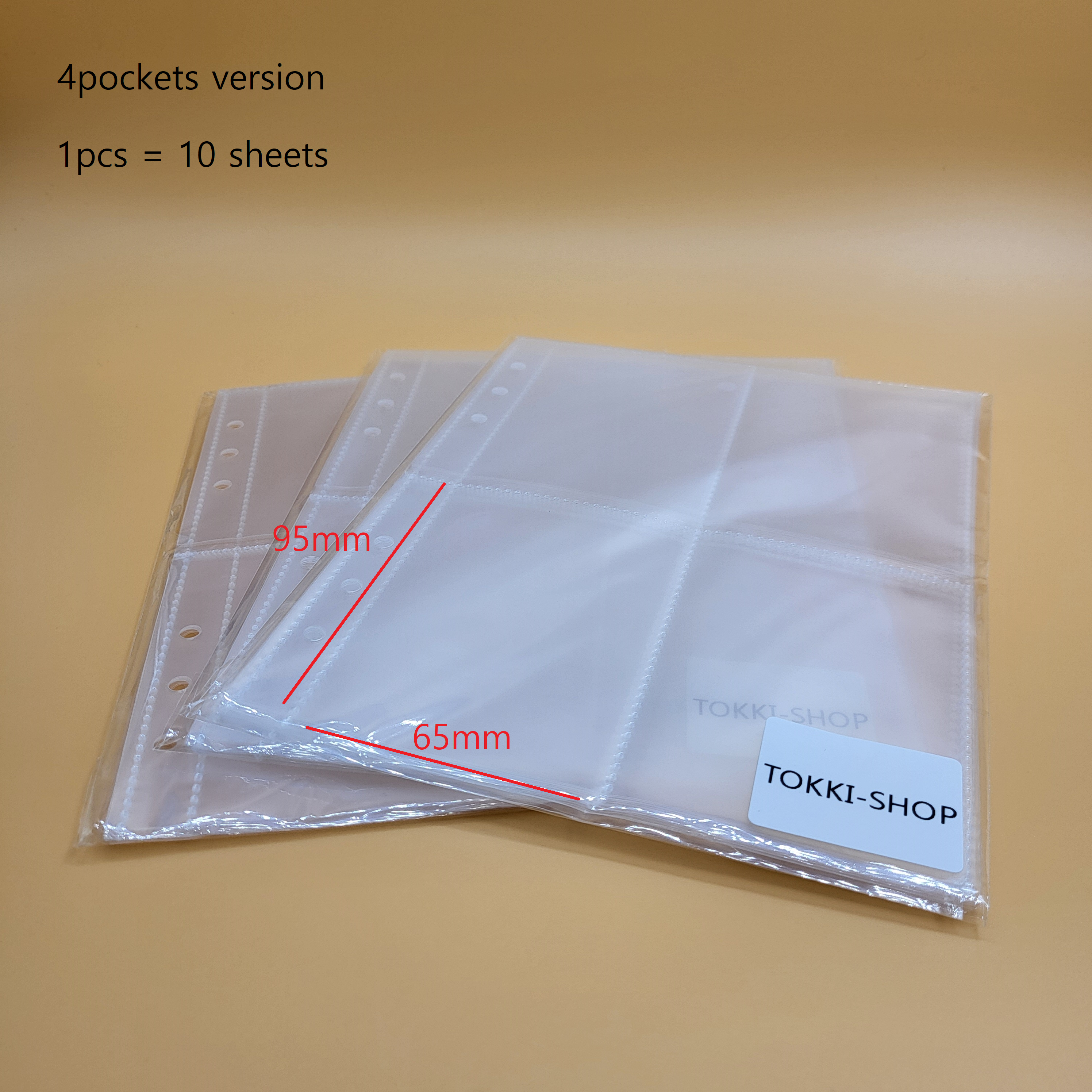 Extra Fotokarten-Hüllen / sleeves for photocards