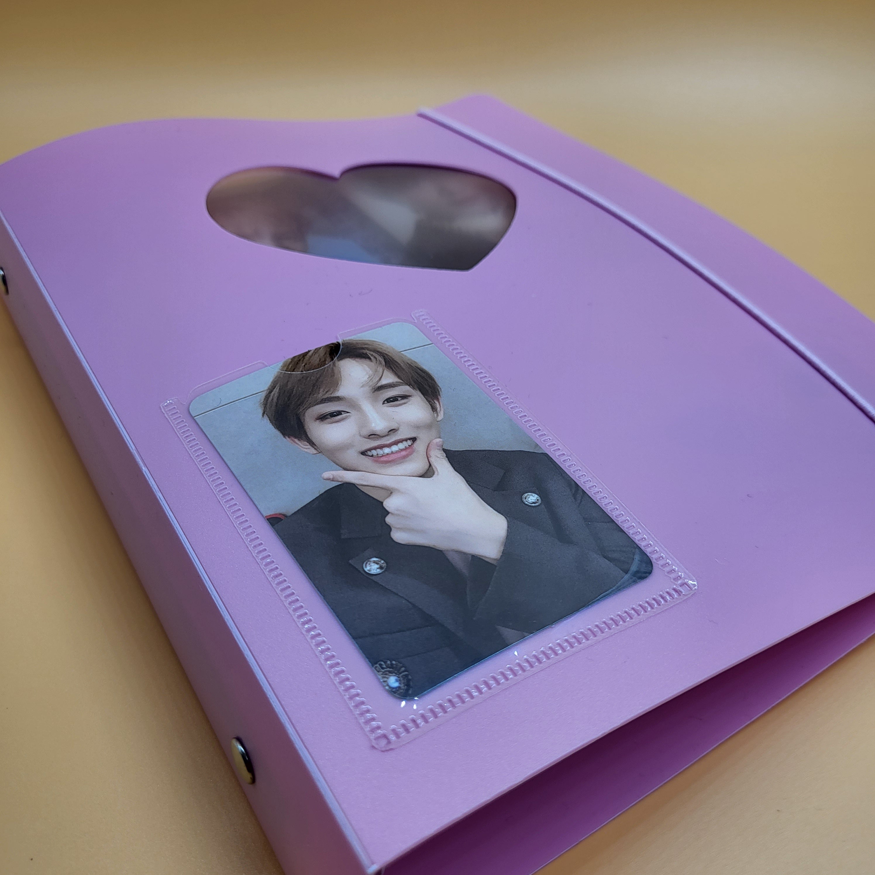 TOKKI LIMITED Binder for K-Pop Photo Cards (Heart)