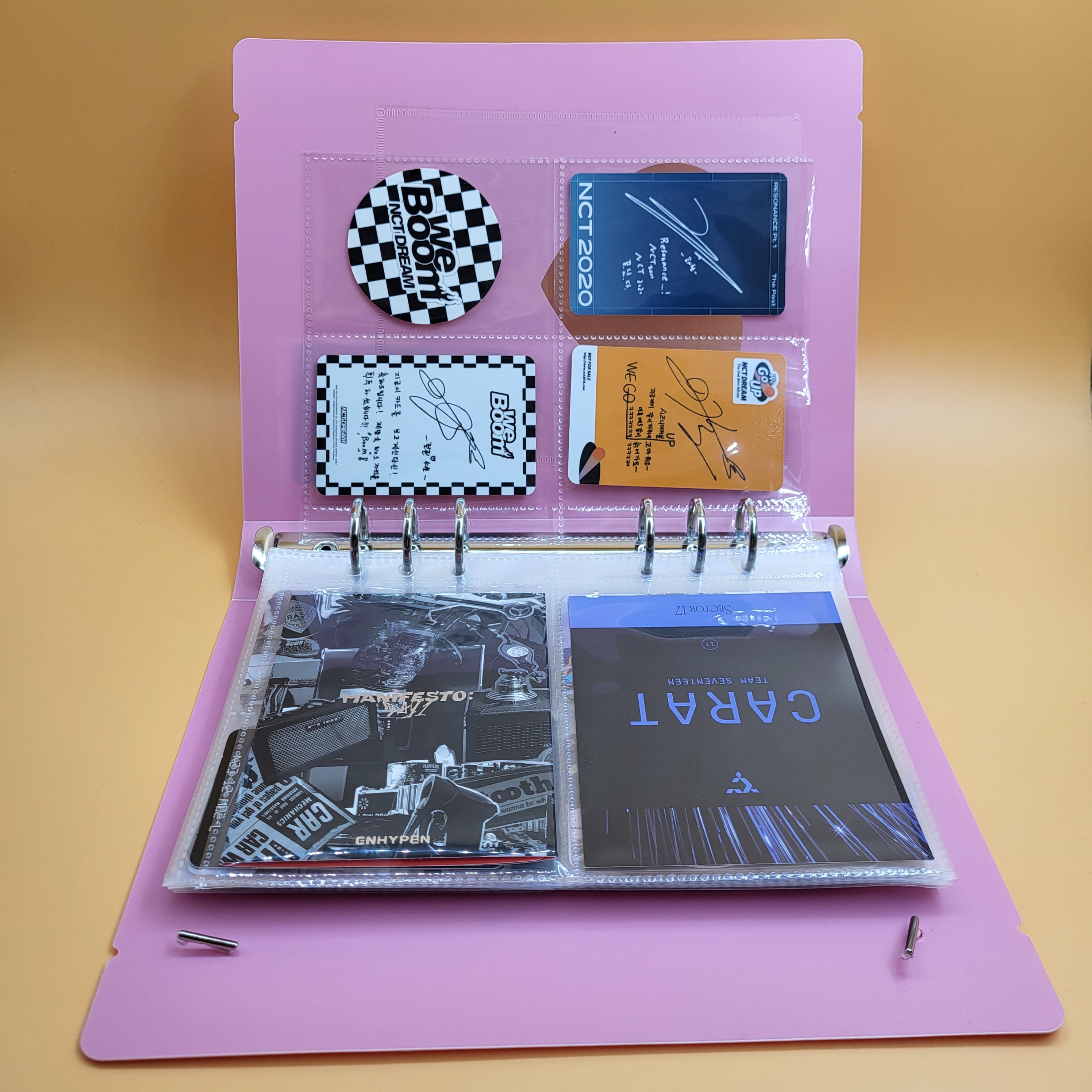 TOKKI LIMITED Binder for K-Pop Photo Cards (Heart)