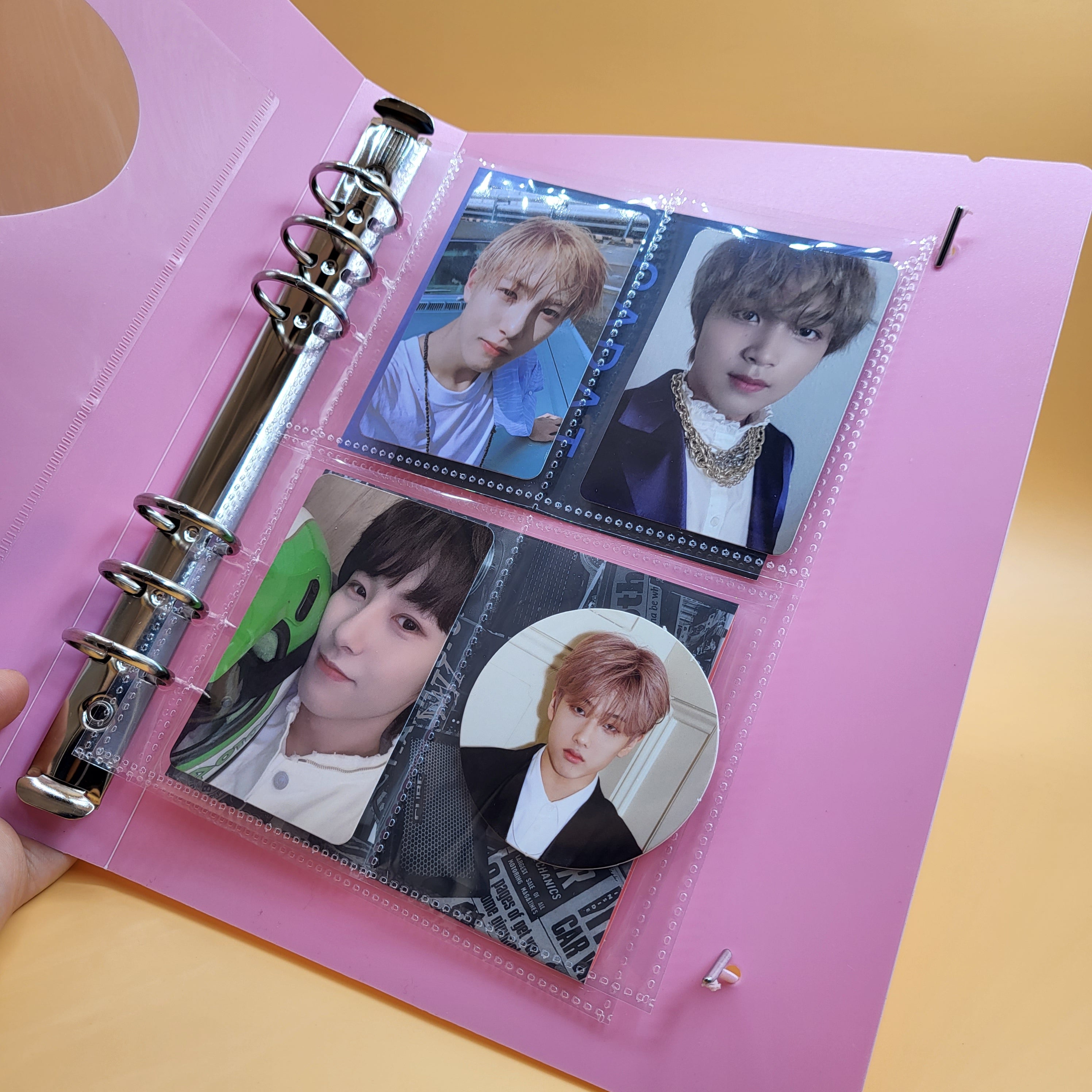 TOKKI LIMITED Binder for K-Pop Photo Cards (Heart)