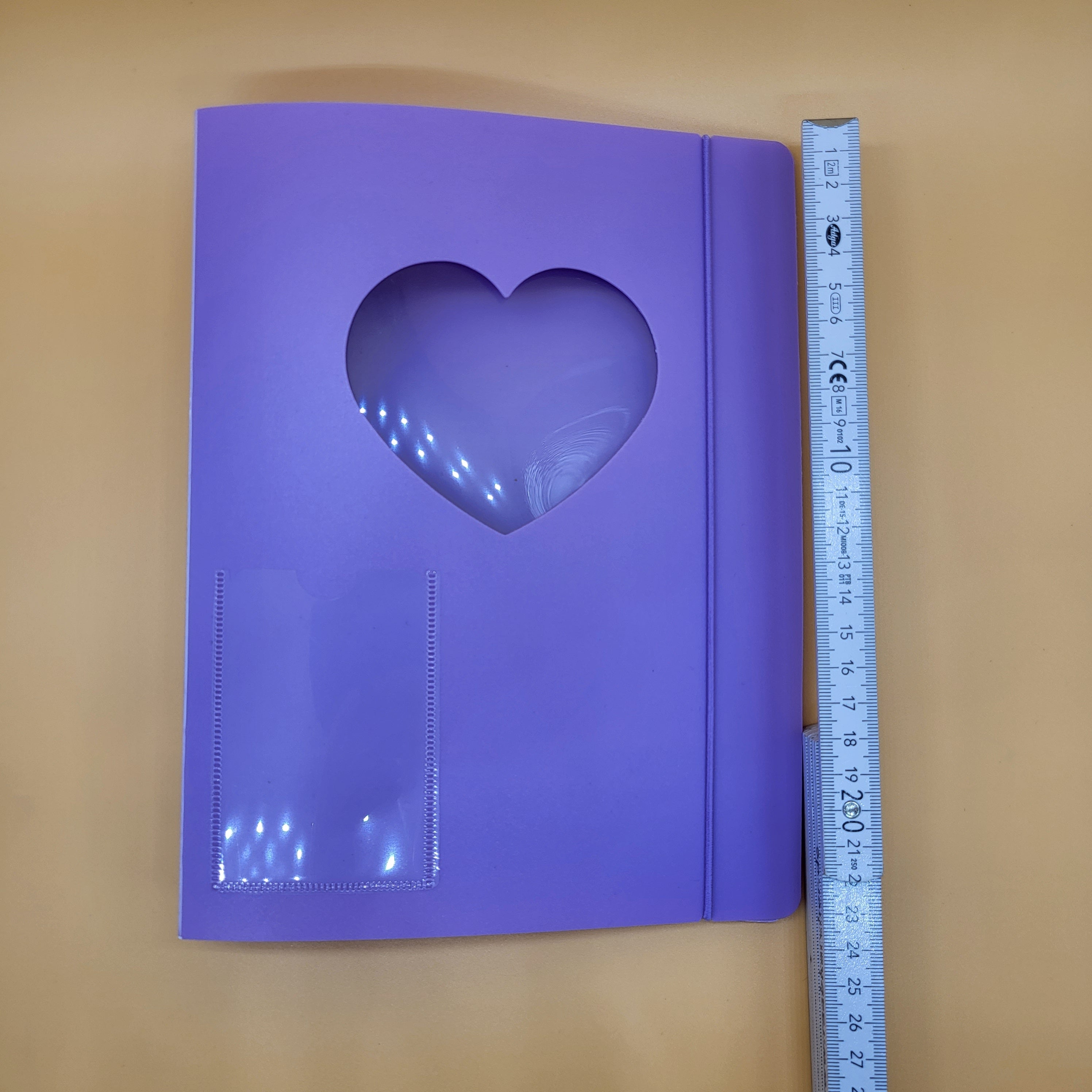 TOKKI LIMITED Binder for K-Pop Photo Cards (Heart)