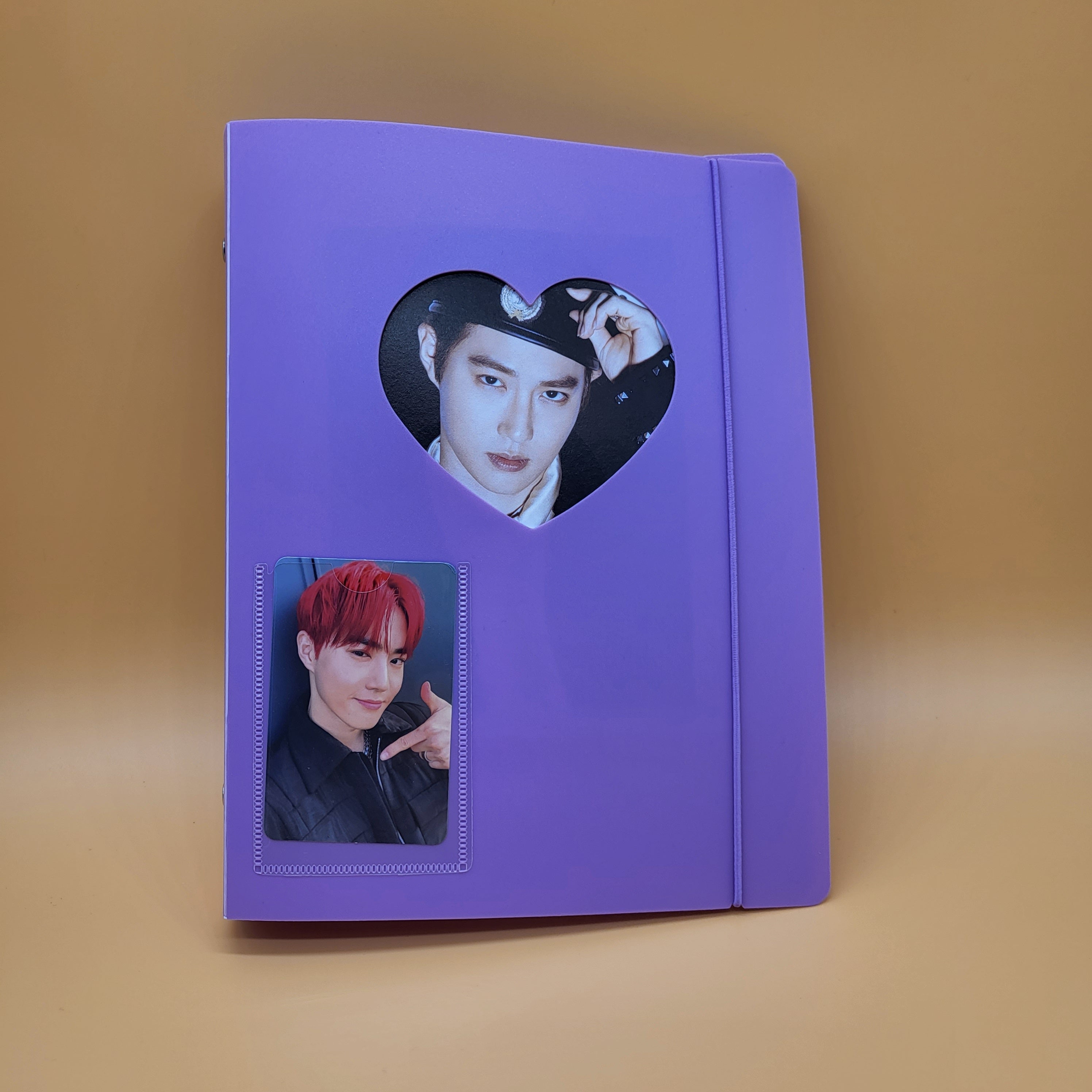 TOKKI LIMITED Binder for K-Pop Photo Cards (Heart)