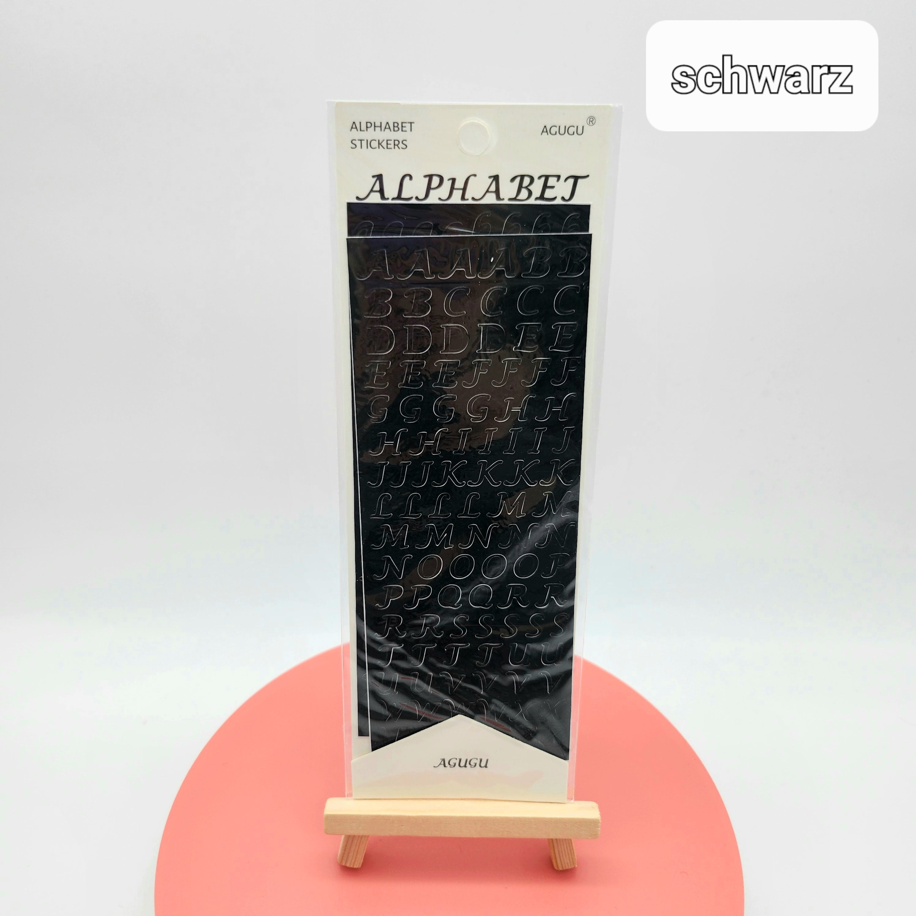ALPHABET DECO STICKERS