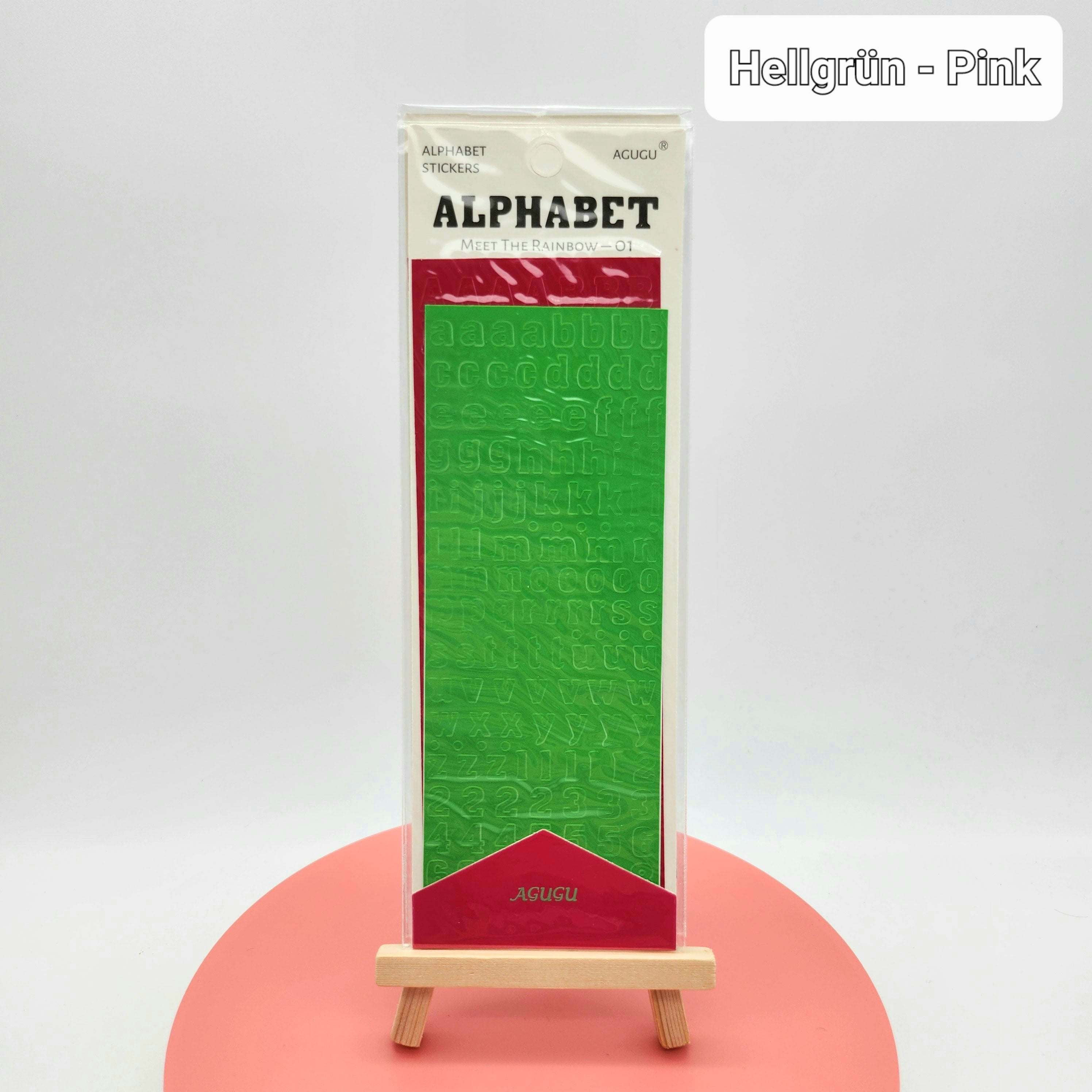 ALPHABET DECO STICKERS