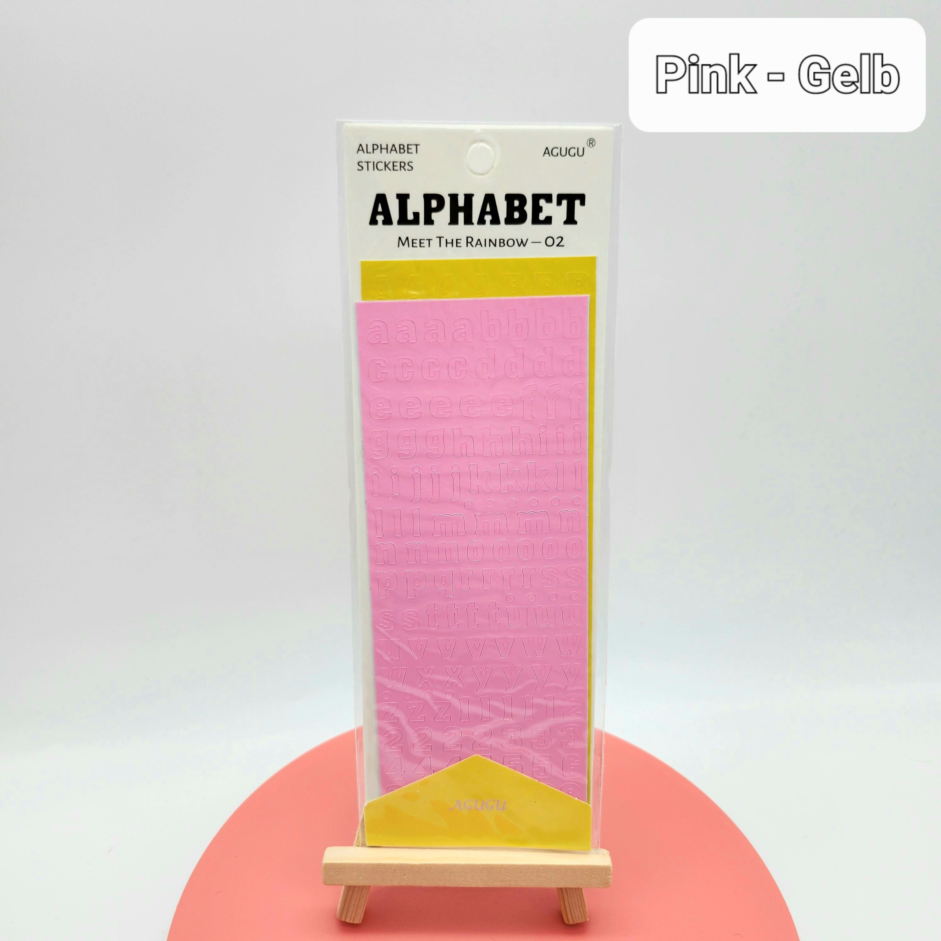 ALPHABET DECO STICKERS