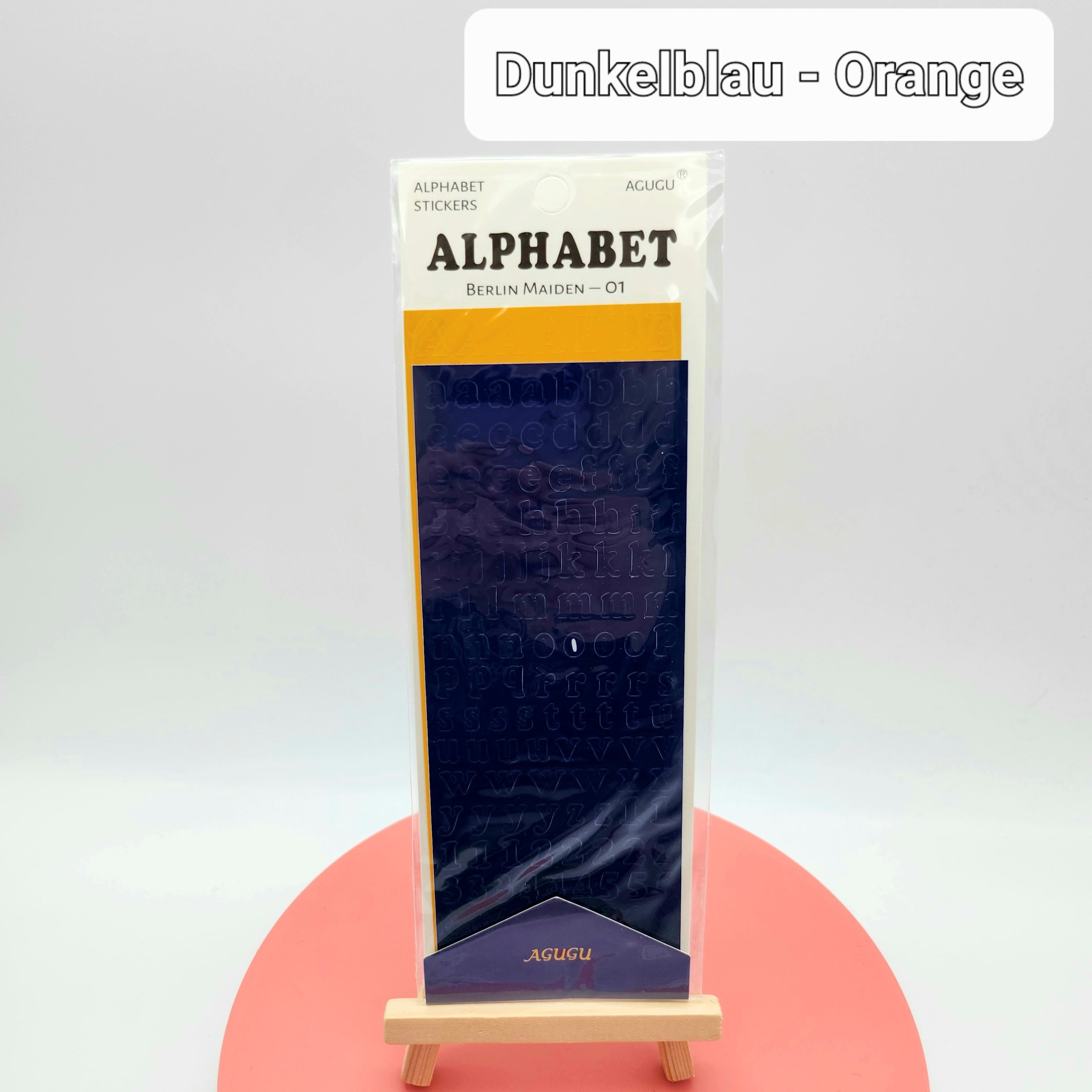 ALPHABET DECO STICKERS