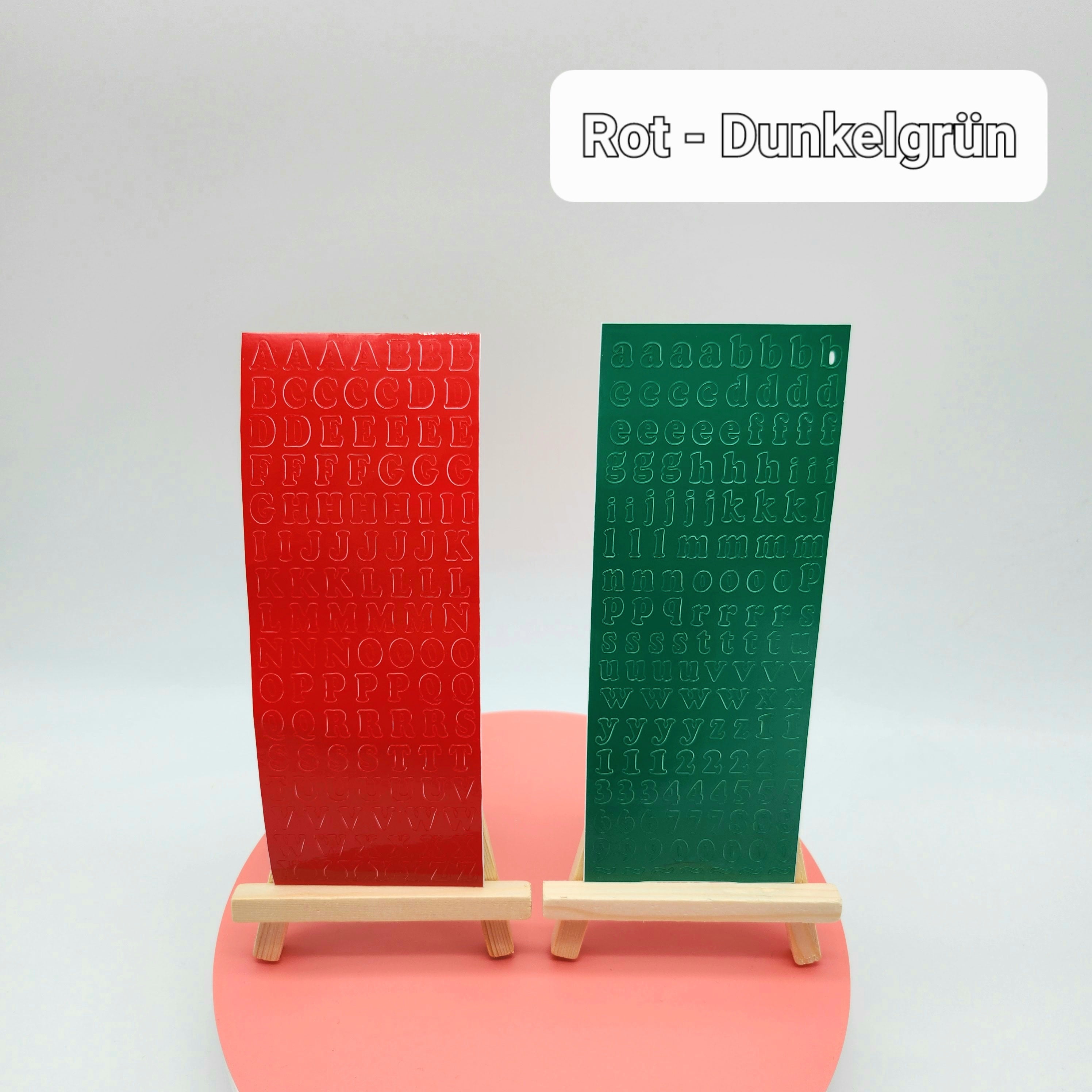 ALPHABET DECO STICKERS