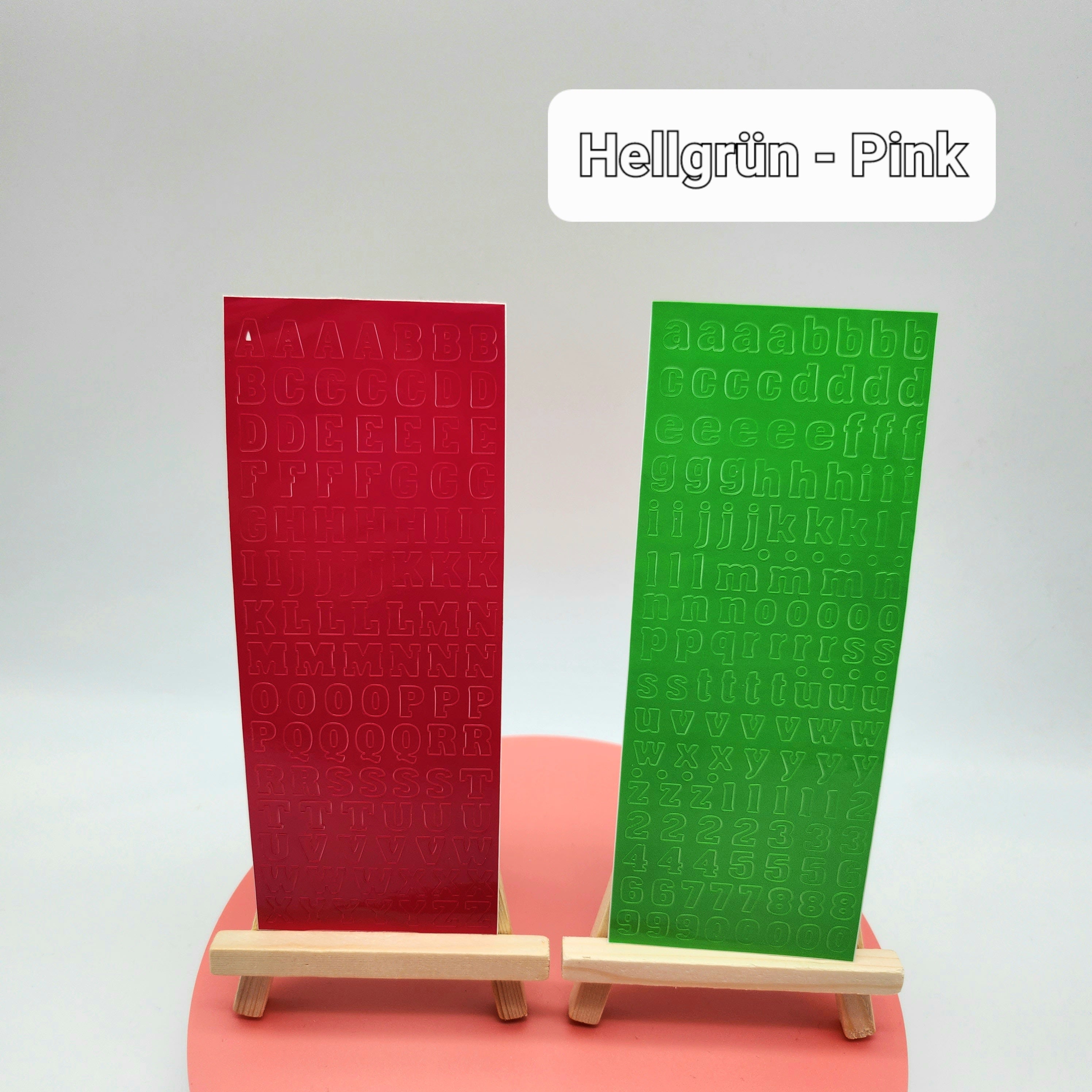 ALPHABET DECO STICKERS