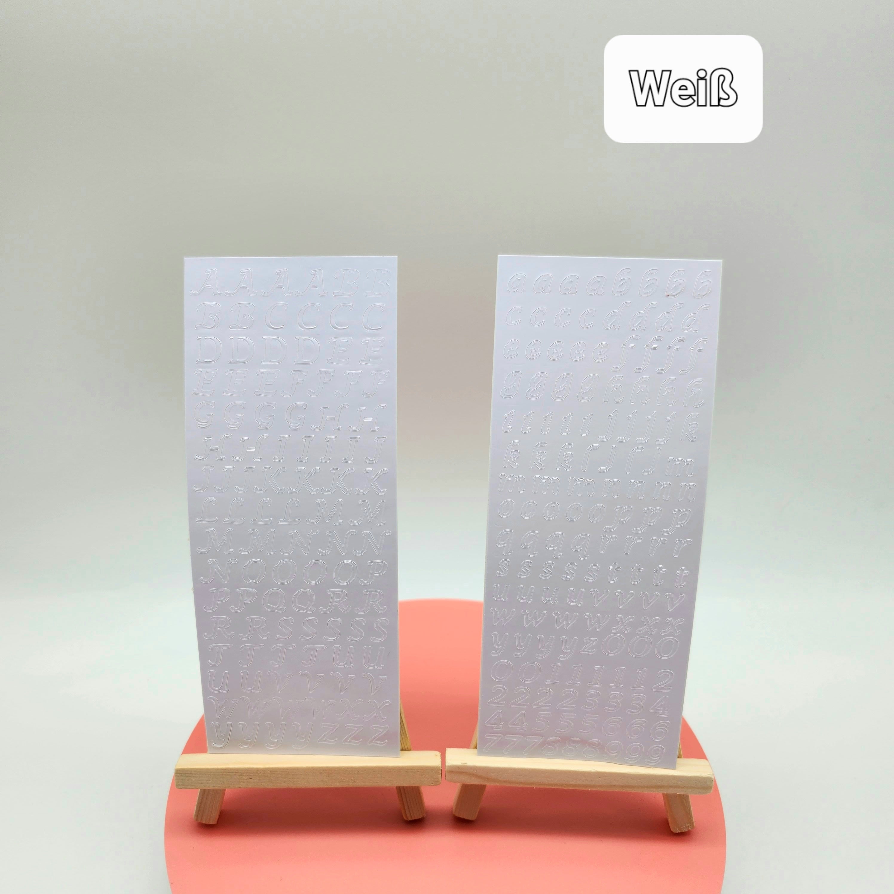 ALPHABET DECO STICKERS