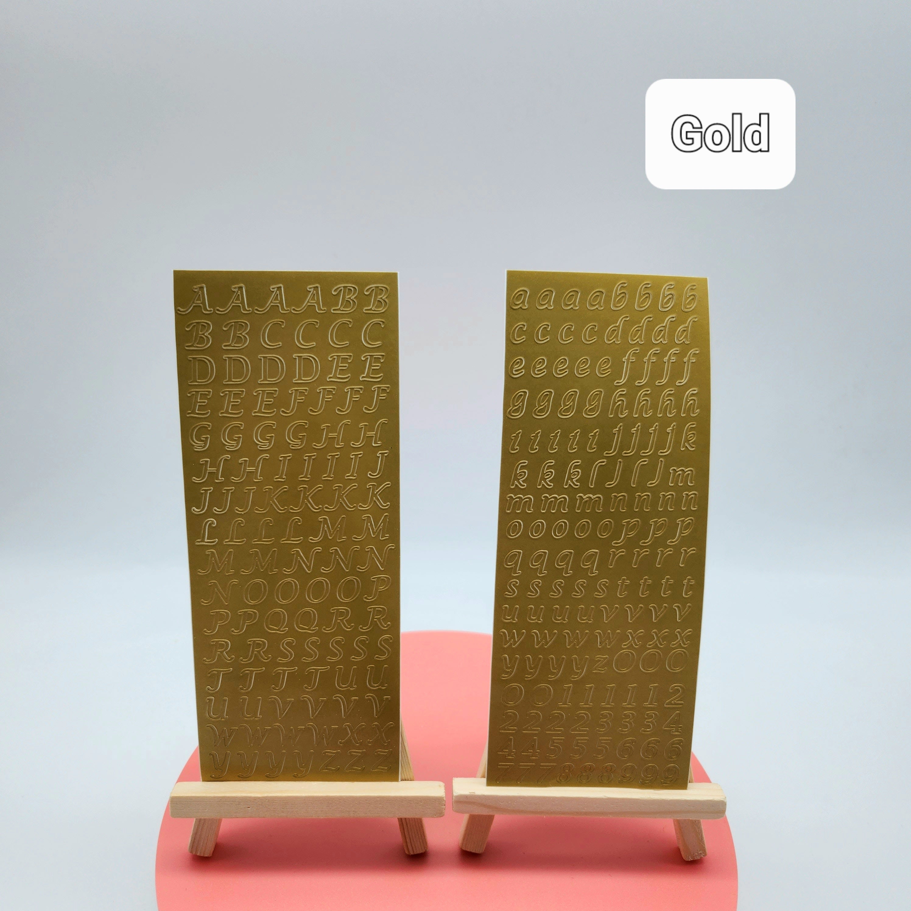 ALPHABET DECO STICKERS