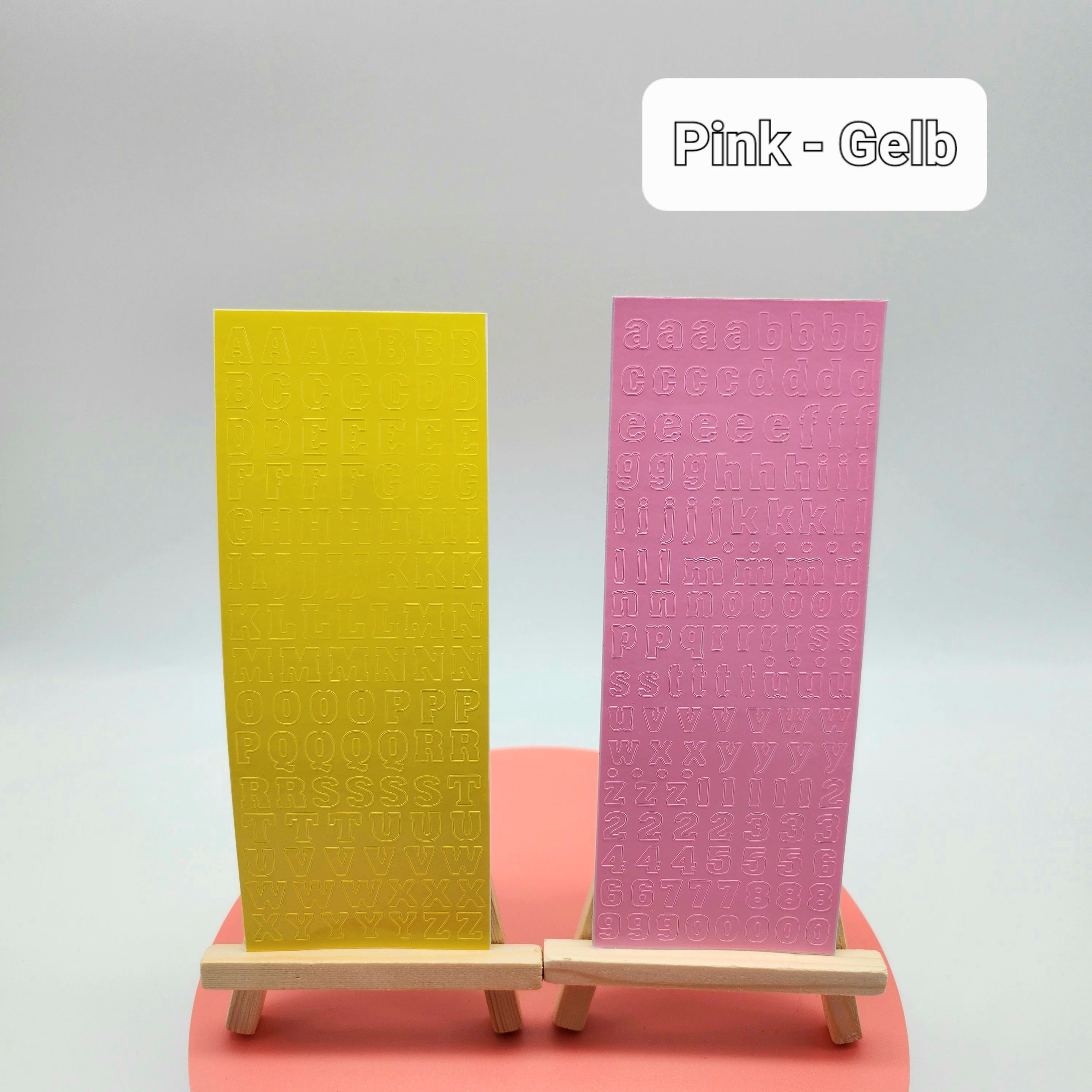 ALPHABET DECO STICKERS