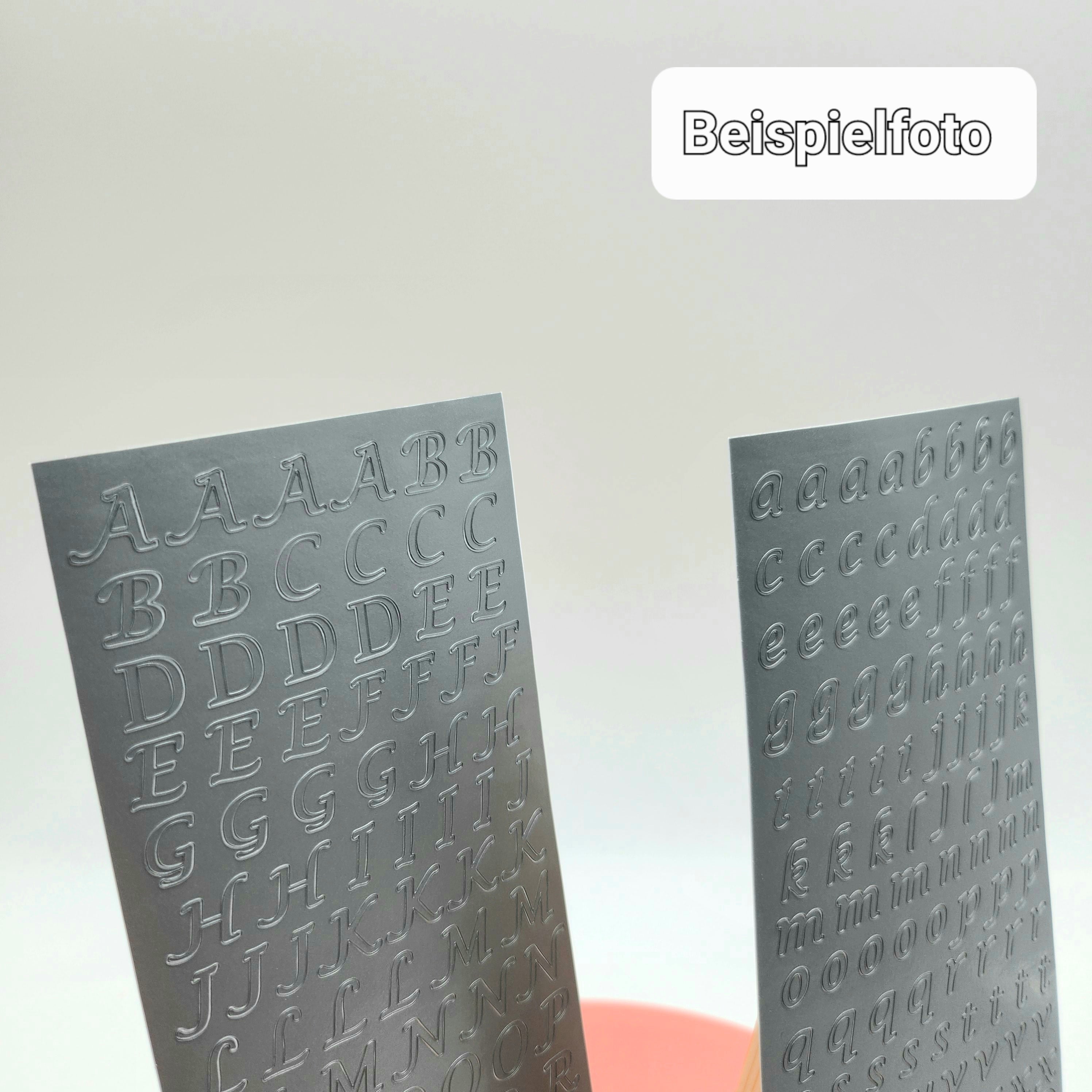 ALPHABET DECO STICKERS