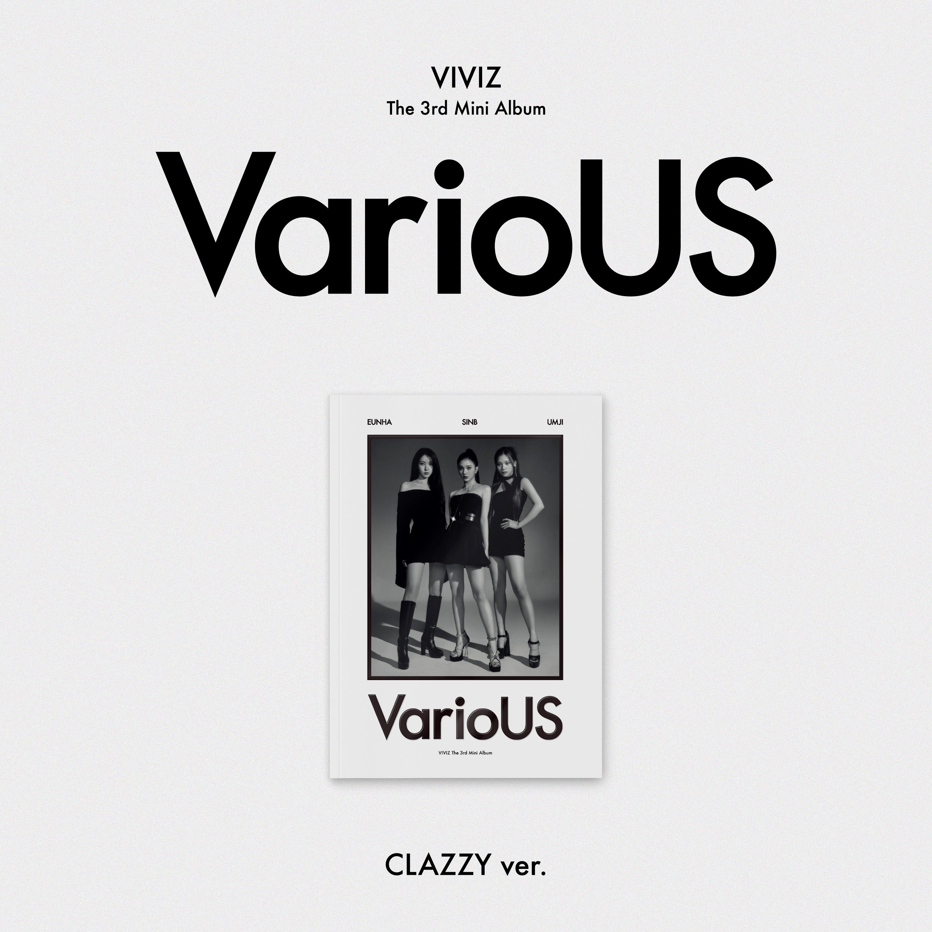 VIVIZ - VARIOUS (PHOTOBOOK VER.) + PRE-ORDER PHOTOCARD