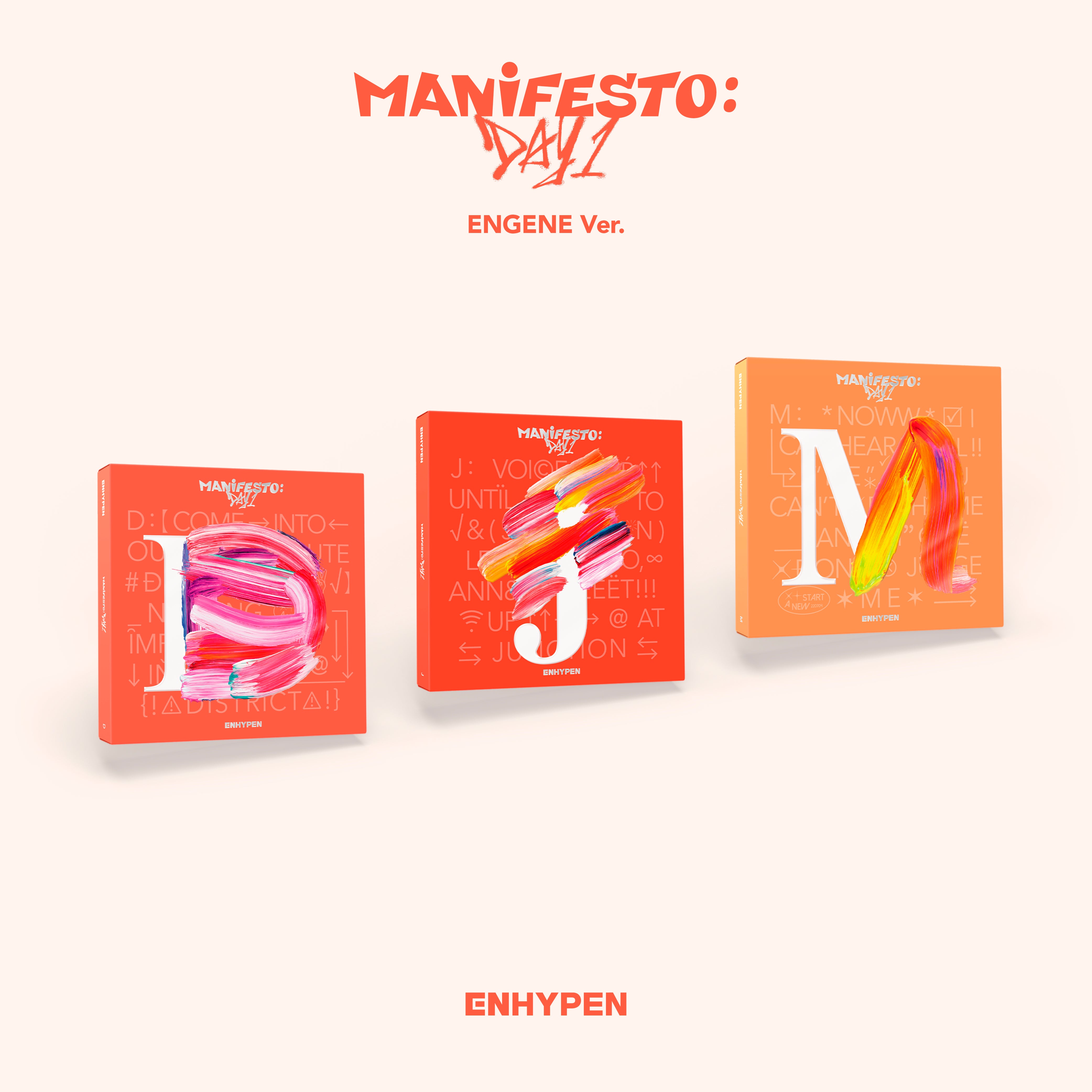ENHYPEN - MANIFESTO : DAY 1 (ENGENE VERSION)