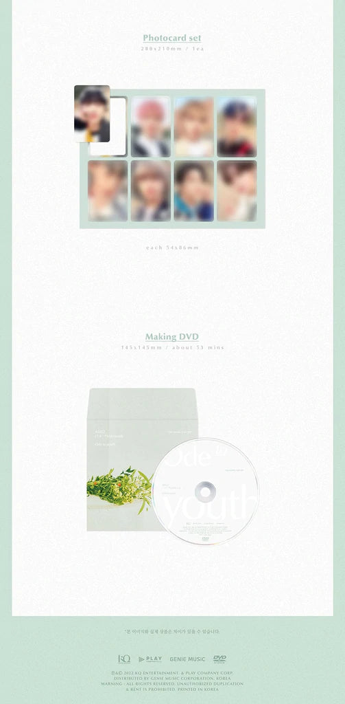 ATEEZ - Ode To Youth (Photobook)