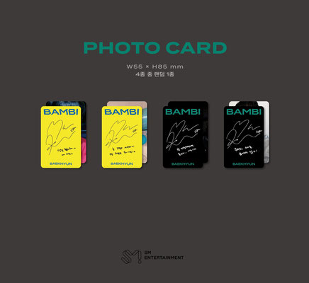 Baekhyun - Bambi (Photobook Version) [3rd Mini Album)