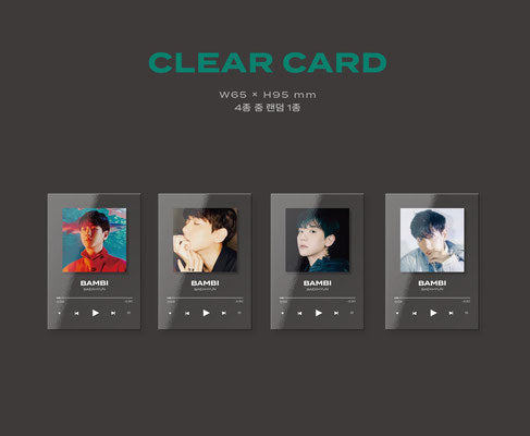 Baekhyun - Bambi (Photobook Version) [3rd Mini Album)