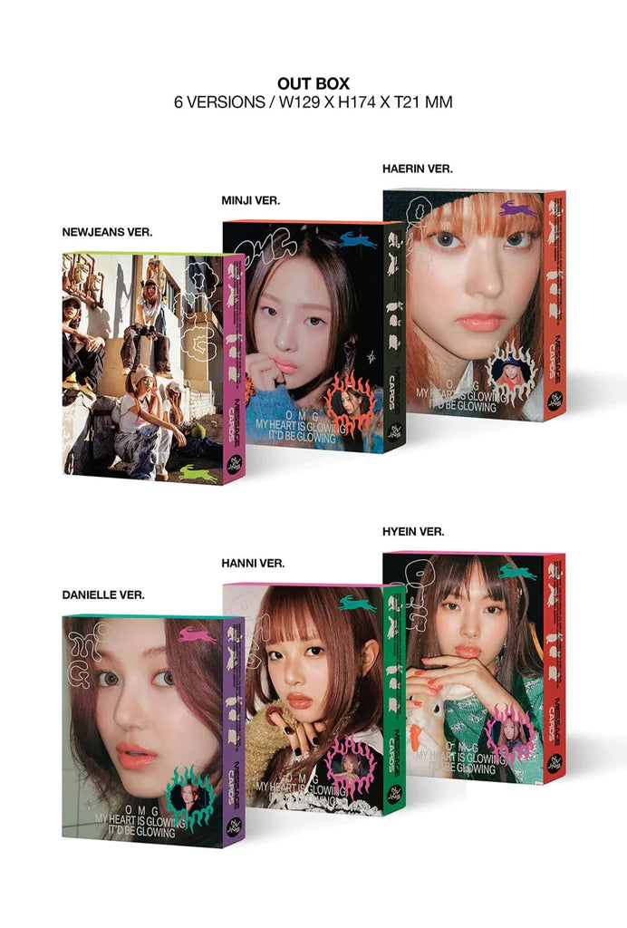 NEWJEANS - OMG (MESSAGE CARD VER.)