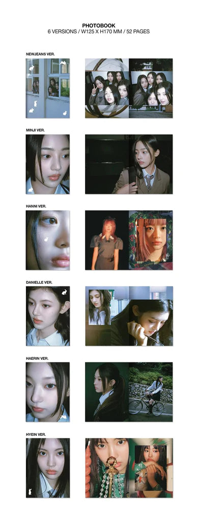 NEWJEANS - OMG (MESSAGE CARD VER.)