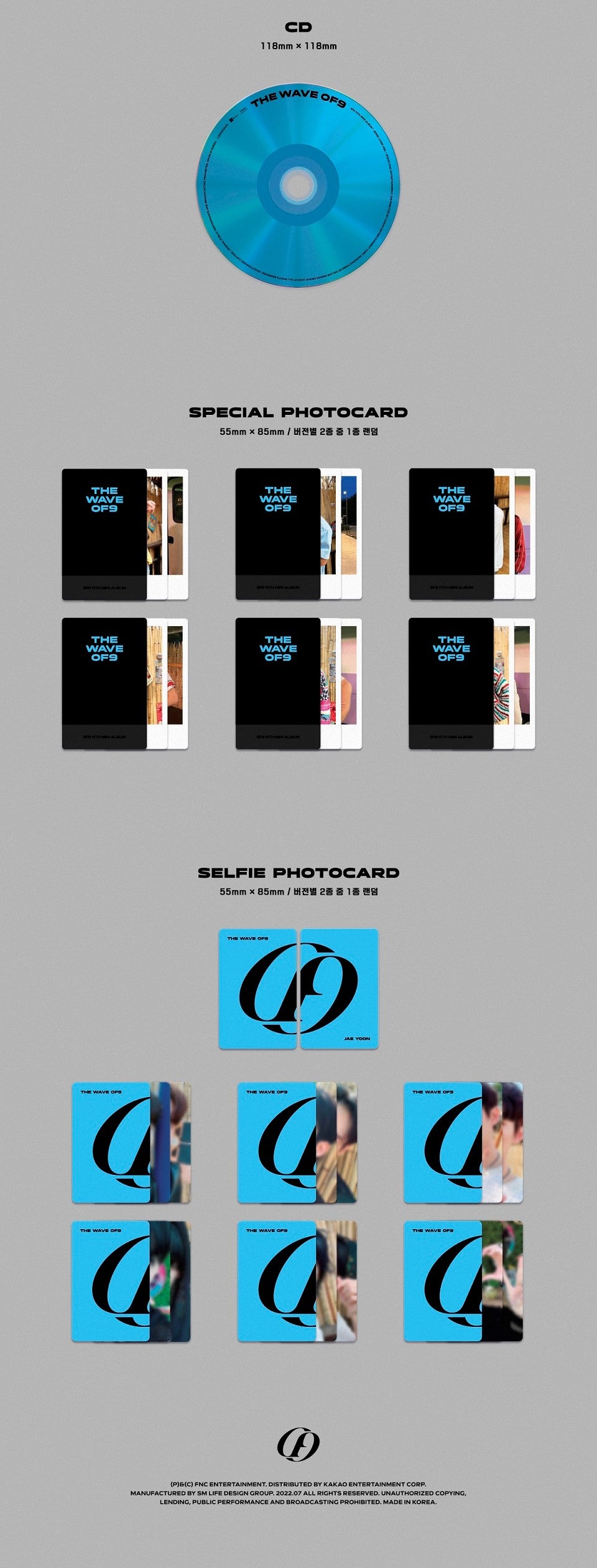 SF9 - THE WAVE OF9 (Jewel Case Ver.)