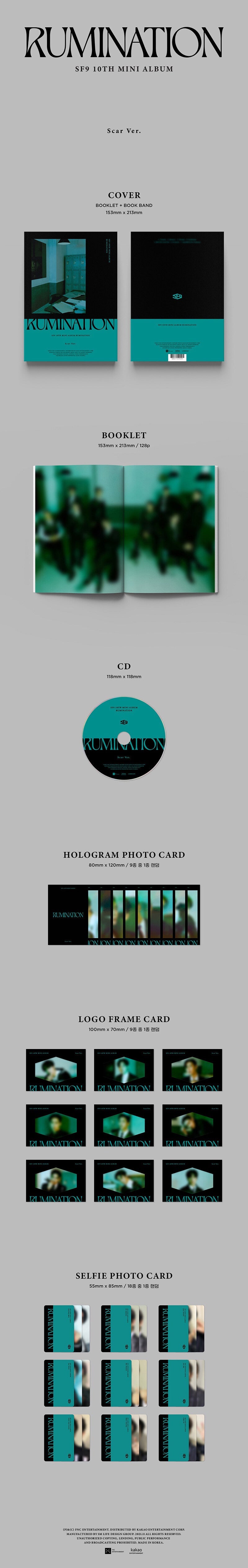 SF9 - RUMINATION (10th Mini Album)