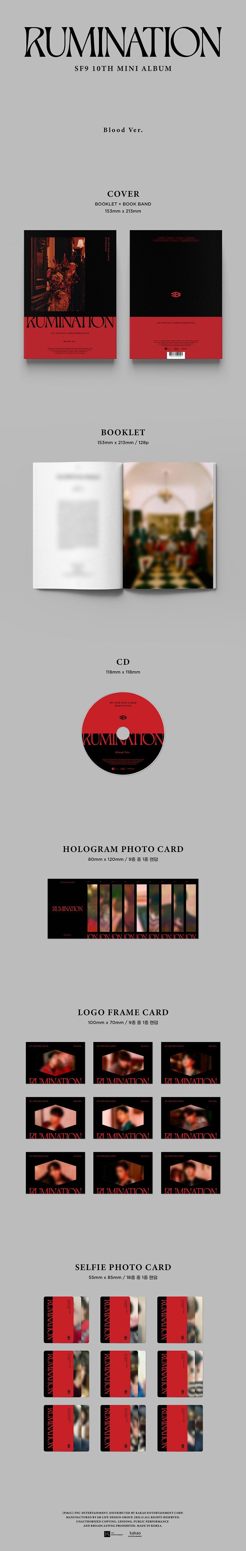 SF9 - RUMINATION (10th Mini Album)