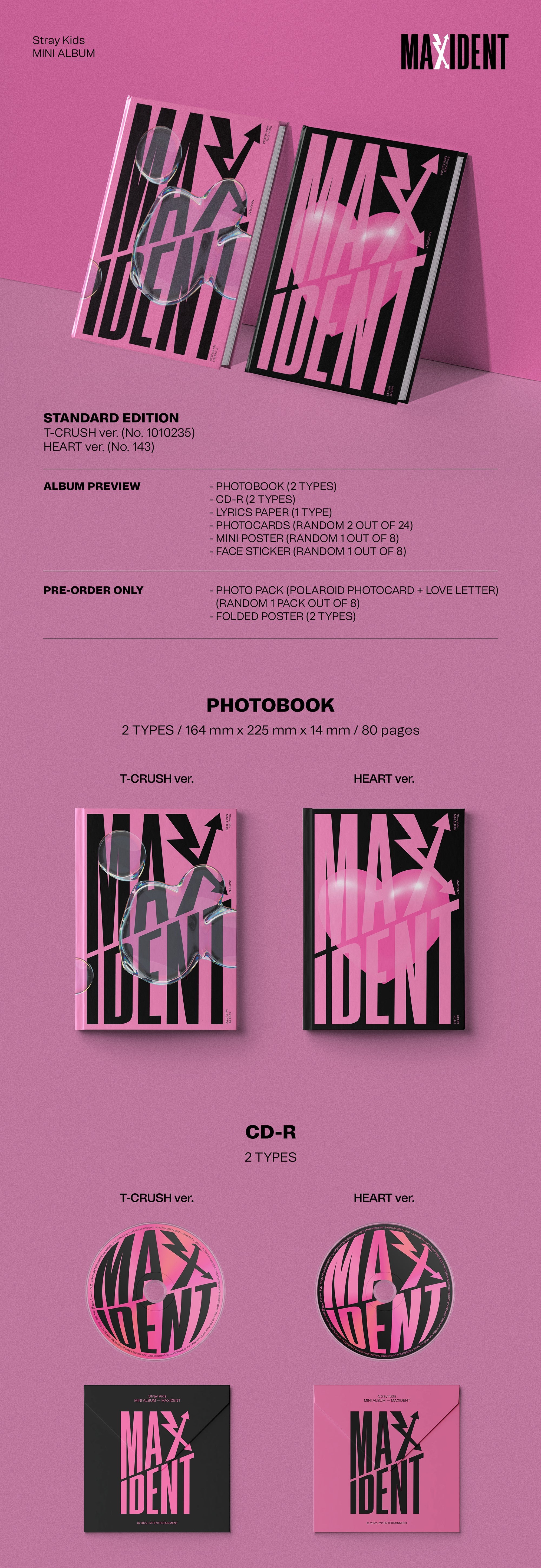 STRAY KIDS - MAXIDENT (Standard Ver.)