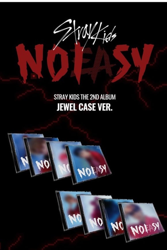 STRAY KIDS - NOEASY (Jewel Case Version) [2nd Album]
