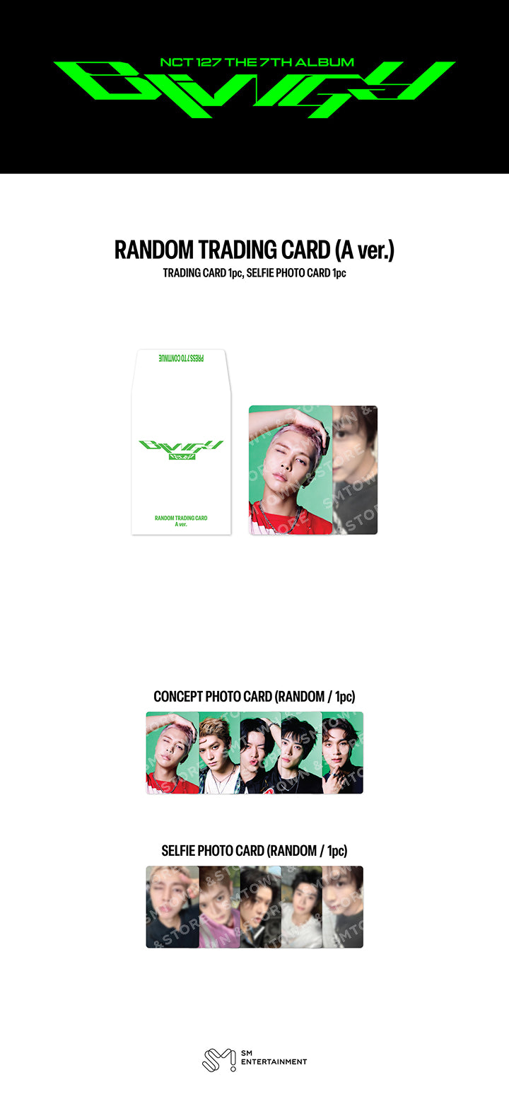 NCT127 - 2026 The 7th Album [BLINGY] POP-UP MD ‘NEO LOST&FOUND CENTER’ RANDOM TRADING CARD
