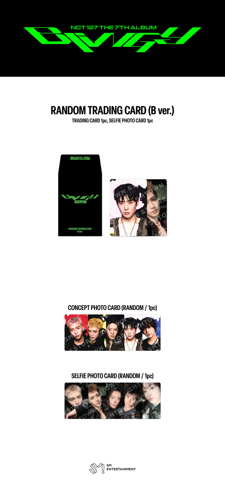 NCT127 - 2026 The 7th Album [BLINGY] POP-UP MD ‘NEO LOST&FOUND CENTER’ RANDOM TRADING CARD