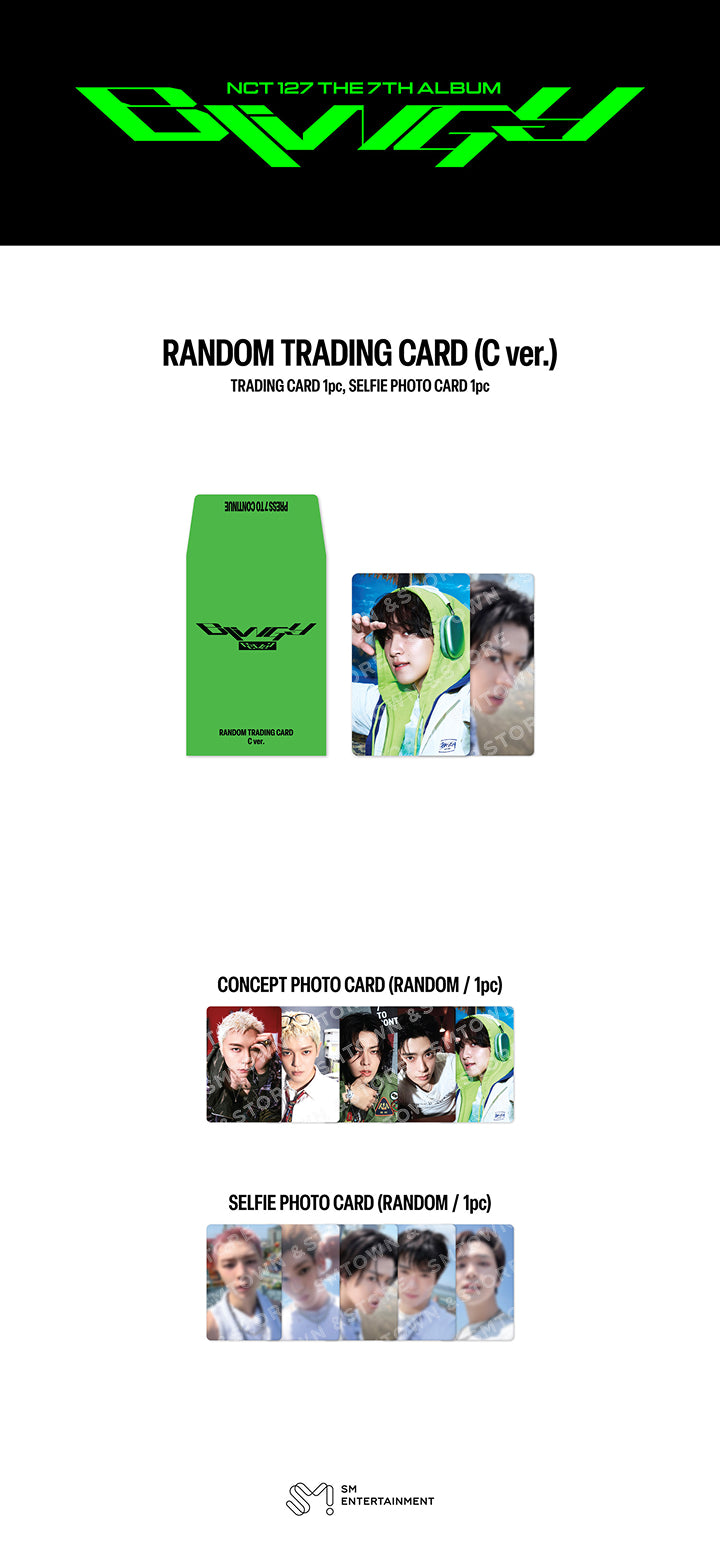 NCT127 - 2026 The 7th Album [BLINGY] POP-UP MD ‘NEO LOST&FOUND CENTER’ RANDOM TRADING CARD