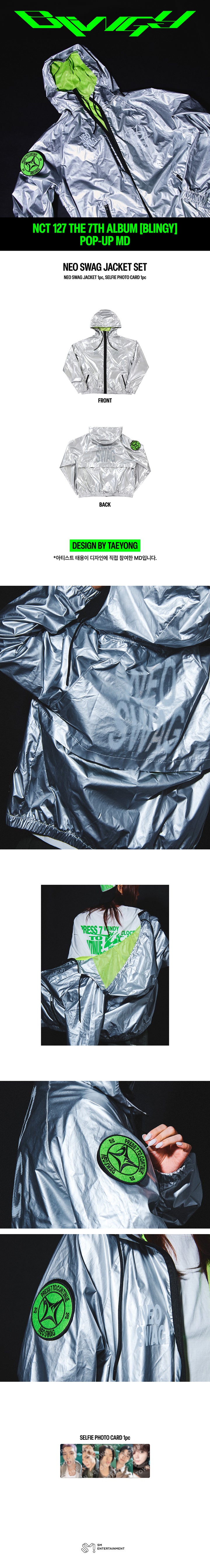 NCT127 - 2026 NCT 127 The 7th Album [BLINGY] POP-UP ‘NEO LOST&FOUND CENTER’ NEO SWAG JACKET SET