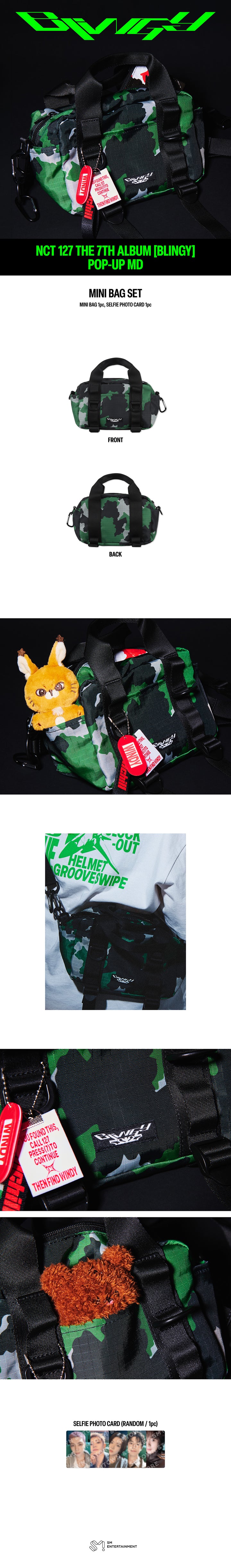 NCT127 - 2026 NCT 127 The 7th Album [BLINGY] POP-UP ‘NEO LOST&FOUND CENTER’ MINI BAG SET
