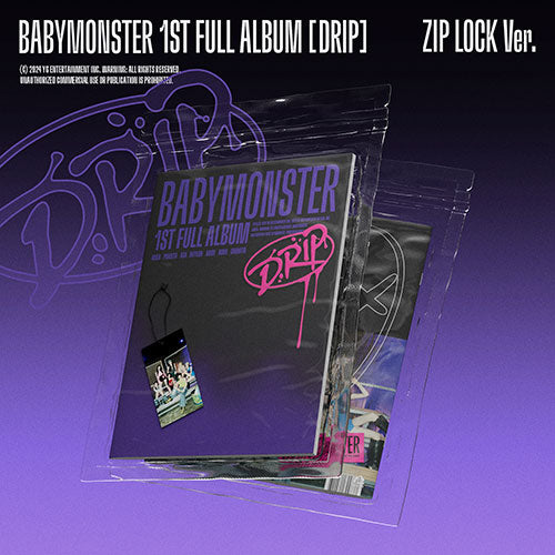 BABYMONSTER - DRIP (ZIP LOCK VER.) [1ST FULL ALBUM]